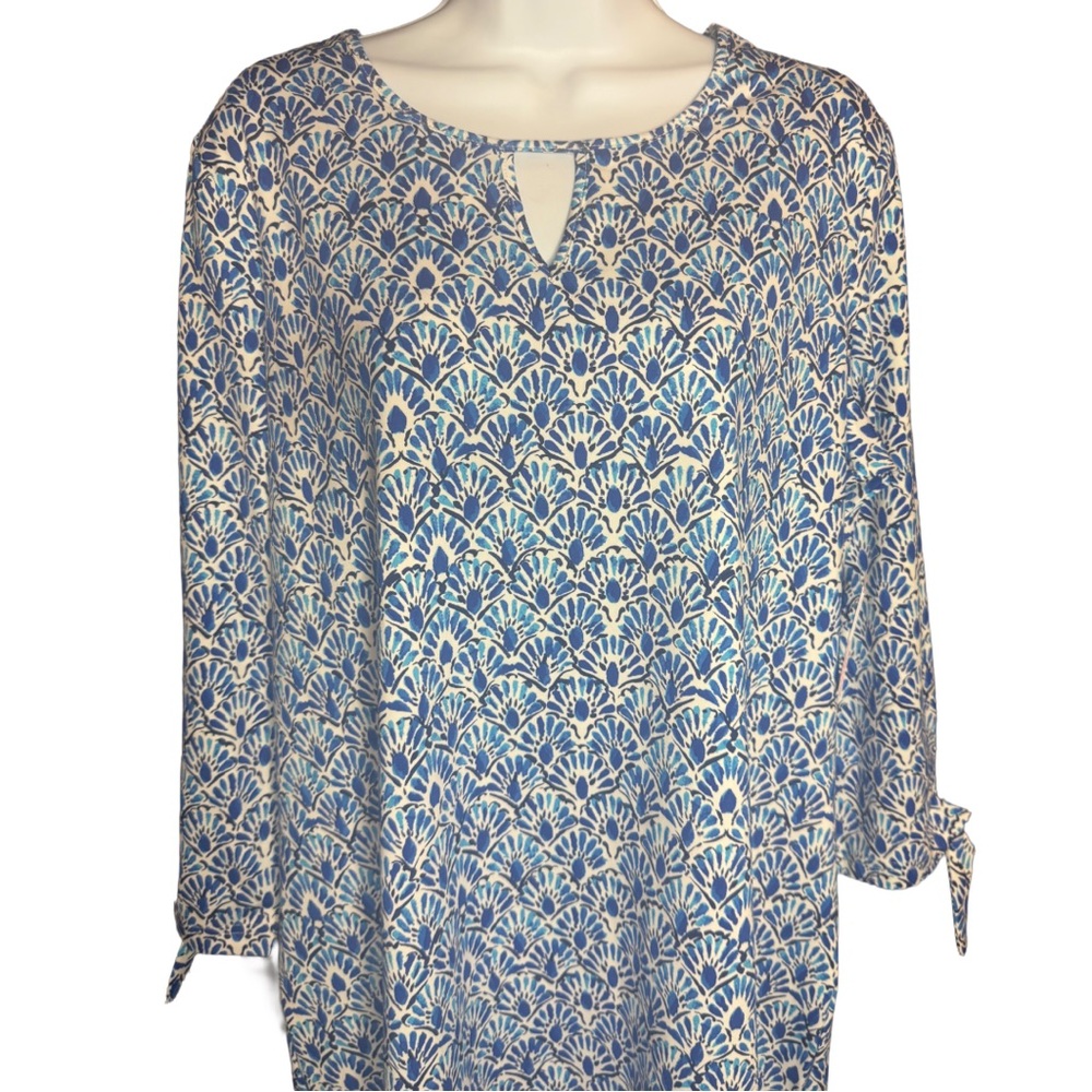 Blue Shell Midi Sundress